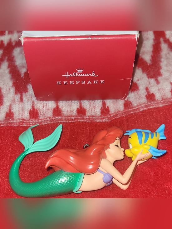 Hallmark Other - Hallmark Keepsake Disney's The Little Mermaid Ariel & Flounder Ornament 2025